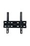 Fixed TV Wall Mount Bracket for 17"-50" LED, LCD, Plasma Screens, Heavy-Duty Steel, Black - 2