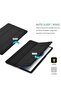 ProCase Slim Stand Hard Back Shell Smart Cover Case for Galaxy Tab A8 10.5 Inch 2022 - Black - 2