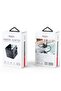 3 USB + 1 USB-C Port Universal Travel Adapter – Worldwide Compatibility, Fast Charging, Compact & Portable (Black) - 5