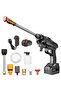 24V Cordless Portable Washer Electric High Pressure Cleaner Machine 200W 30Bar Lithium Handheld Car Cleaning Device