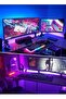 LED Light Strip 2M USB RGB Waterproof Decoration Lighting with Remote Control - 4