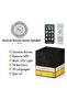 Quran Speaker With Bakhoor Burner, Bluetooth, App/Remote, Multi LED, 15 Languages, 18 Reciters, Kaaba SQ-718 8GB - 4
