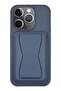 iPhone 16 Pro PU Leather Case with Card Holder – Magnetic Kickstand Shockproof Wallet Cover