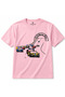 Unisex Oversize T-Shirt Rally Printed 100% Cotton T-Shirt Comfortable Fit