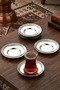 Mios Round 18 Piece Tea Set for 6 People 18/10 Stainless Steel - 2