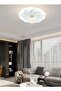 Modern LED Ceiling Light 80W, 3 Color Changing Flush Mount Fixture, 6000LM Super Bright, Round PVC Ceiling Lamp - 4