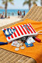 Multi-Purpose Summer-Themed Mini Handbag – Tassel Beach Wallet, Istanbul Printed Travel Organizer, and Makeup Bag - 6