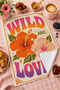 Wild Bloom Baby Bloom Floral Patterned Colorful Bohemian Kitchen Modern Stylish 2-Piece Kitchen Towel Set 35X55 - 2