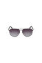 Shiny Dark Ruthenium Polarized Metal Male Sunglasses - 2