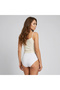 Women's Ribbed Cotton Panties White 12-Pack - 3