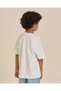 Boys Ivory And Blue T-Shirts Pack of 2 - 4