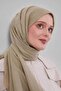 شال تينسل مسطح باللون الأخضر الزيتي - 2