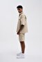 Men's Gabardine Shirt Light Beige - 6