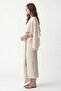 Beige Textured Pareo Set - 5