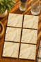 Abstract - Bohemian Leaf Modern Set of 6 Coasters - Uv Printing Mdf - 10X10 cm