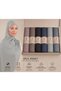Vela Jersey Hijab Set of 6 Assorted Color– Soft, Stretchy & Everyday Comfort