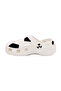 Classic Soccer Ball Clog 210157-103 Children's Slippers White Black Juststep - 2