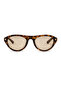 نظارات شمسية نسائية بتصميم جلد الفهد طراز ريترو TCTGA002901G0367 - 4