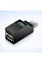 USB Hub 3.0, 3 Port USB Splitter with 1x SuperSpeed USB 3.0 & 2x USB 2.0 Data Ports for Laptop, PC, MacBook, HDD, Flash Drive and More - 2