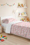 Rainbow Pink Girls' Pique Set-Cloud Star Pastel White Baby Room Bedspread-160X220Cm - 4