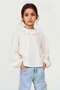 Collared cotton blouse