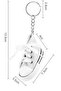 Chucks Style Mini Sneakers Keychain and Bag Ornament Retro Sneaker - 3