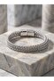 Spiral Steel Chain Braided Men's Premium Gift Bracelet 01864 - 3