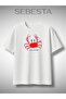 Oh Crab Printed Premium Oversize T-Shirt