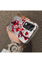 Vivo Y29S Compatible Silicone Edge Hard Back Case Couple Phone Case with Floral Pattern - 4