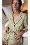 Jachetă Alvora Bloom cu guler, tip kimono scurt - 3