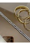 Figaro Stone Detail Bracelet