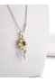 45cm Vintage Elegant Sunflower Pendant Necklace for Women Fashion Aesthetic Flowers Clavicle Chain C - 7