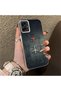 Samsung Galaxy A06 Compatible Silicone Edge Hard Back Case Couple Phone Case with Airplane Pattern - 3