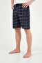 Cotton Regular Fit Tie Pocket 2-Piece Pajama Package Shorts Men's Shorts 6574004S2 - 3