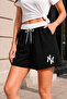 2-Pack New York Identity Ni Printed Women's Summer Comfortable Fit Casual Shorts/Bermuda - 2
