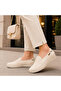 Vivina-G Women's Leather Shoes Beige - 2