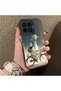 Poco F8 Pro 5g Compatible Silicone Edge Hard Back Case Couple Phone Case Duck Pattern - 3
