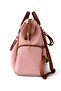 Mother Baby Care Backpack Shoulder Bag Faux Leather Waterproof Thermal Bottle Compartment Stroller Strap - 4