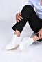 Laceless Elastic Eva Sole Genuine Leather Sneaker 174-24226 Men's Shoes - 4