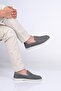 Laceless Rubber Sole Genuine Leather Loafer 028-2000 Men's Shoes - 2