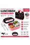 316 Stainless Steel Lunch Box with Thermal Carrying Bag, 4 Compartments, Leak-Proof Nutrition Container, Bpa-Free, Fork and Spoon Included, Pink - 7