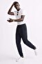 Men's Ribbed Track Pants - Navy Blue