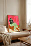 One Piece Wooden Framed Painting Tk3886