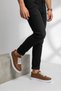 Men's Tan Daily Flexible Comfortable Stitched Lightweight Poly Sole Walking Guaranteed Sports Shoes - 5
