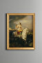 An Algerian Woman - Vintage Patterned Painting - Fine Model