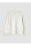Lcw Modest Ecru Crew Neck Women's Knitwear Sweater - 2