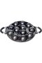 Takoyaki Pan – Japanese Snack Maker with Glass Lid – 12 Hole Non-Stick Pan for Takoyaki, Cake Pops, Poffertjes, and Snacks - 4