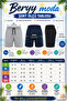 3-Pack Summer Sports Shorts 65% Cotton 35% Polyester Basic Model - 7