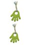 Handrope Hand Shaped Plastic Hand Extendable Play Rope 2 Person Dog Toy Interactive - 8