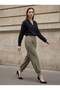 Buttoned Polyviscon Pants - 4